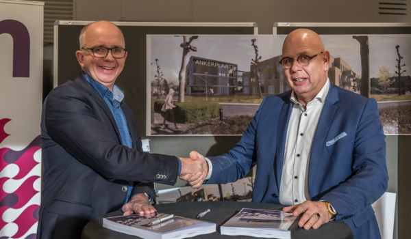 Ondertekening koop- en realisatieovereenkomst De Ankerplaats Muiden