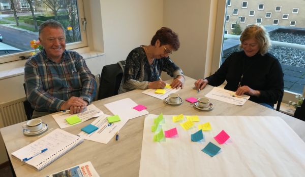 Met bewoners in gesprek over communicatie