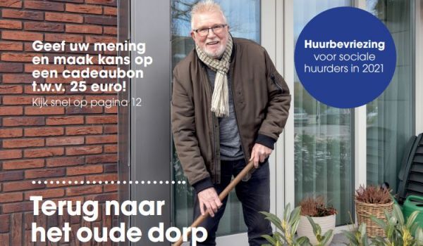 Voorjaarsnummer bewonersmagazine deze week op de deurmat