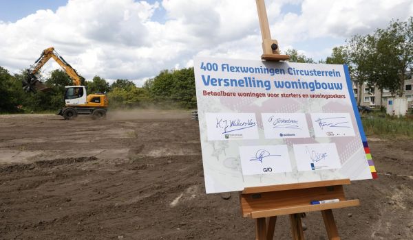 Intentieovereenkomst 400 Flexwoningen Circusterrein Hilversum