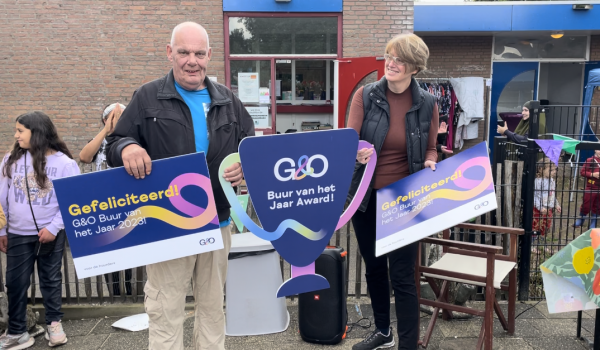 John Buts (68) uit Muiden wint G&O Buur van het Jaar Award