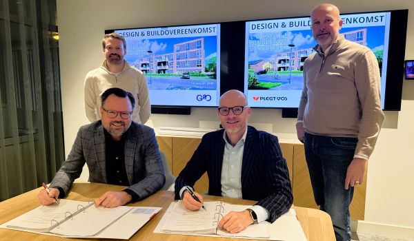 Ondertekening 29 betaalbare huurwoningen in Loosdrecht