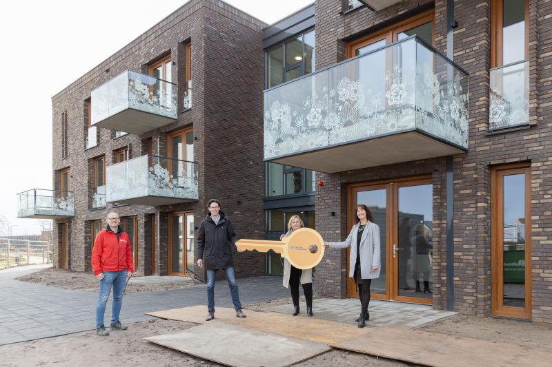 Opgeleverd: woongebouw 2e Oor in De Blaricummermeent 1