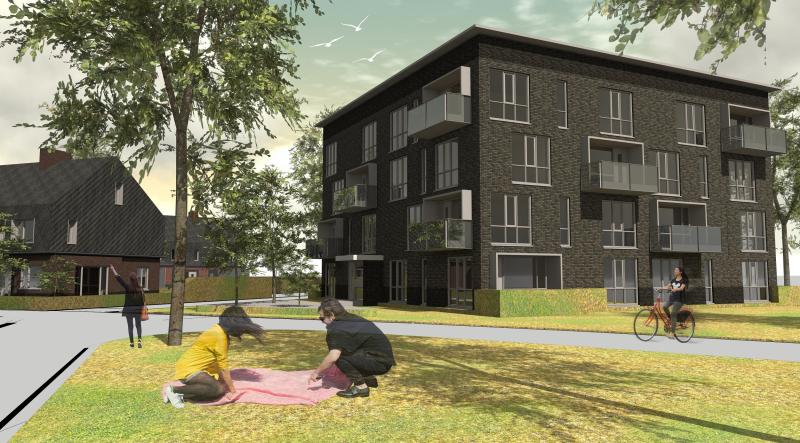 Opgeleverd: 15 appartementen De Blaricummermeent 1