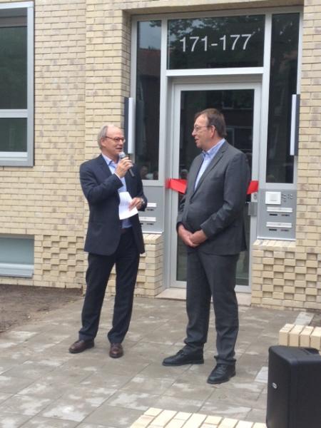 Oplevering 16 appartementen 2